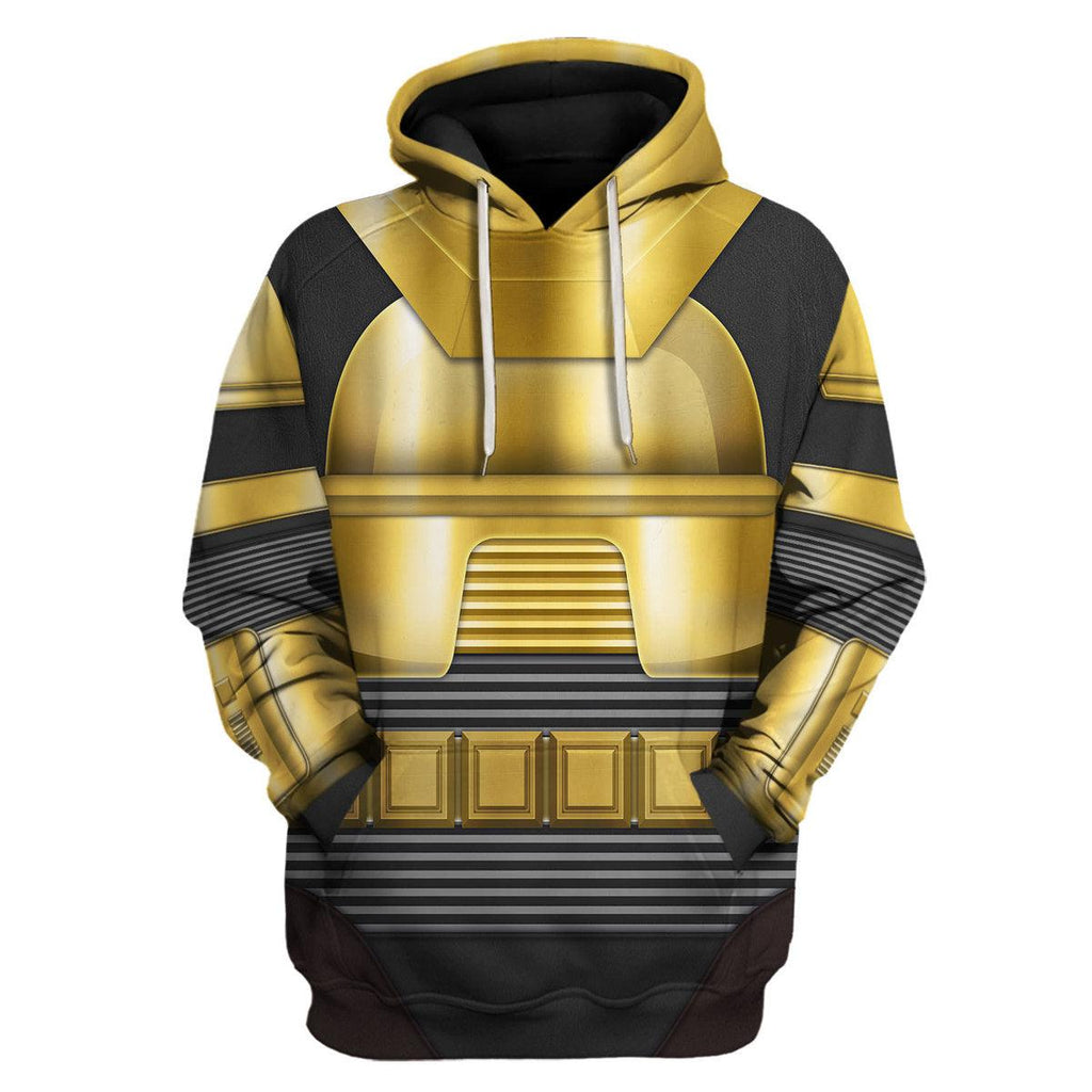 1978 Cylon Gold Costumes on Display T-shirt Hoodie Sweatpants Apparel - Gearhomie.com