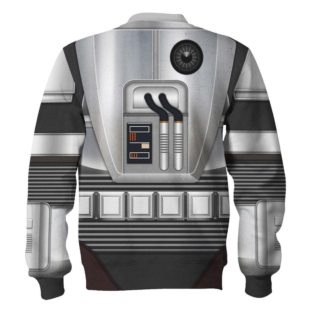 1978 Cylon Silver Costumes on Display T-shirt Hoodie Sweatpants Apparel - Gearhomie.com