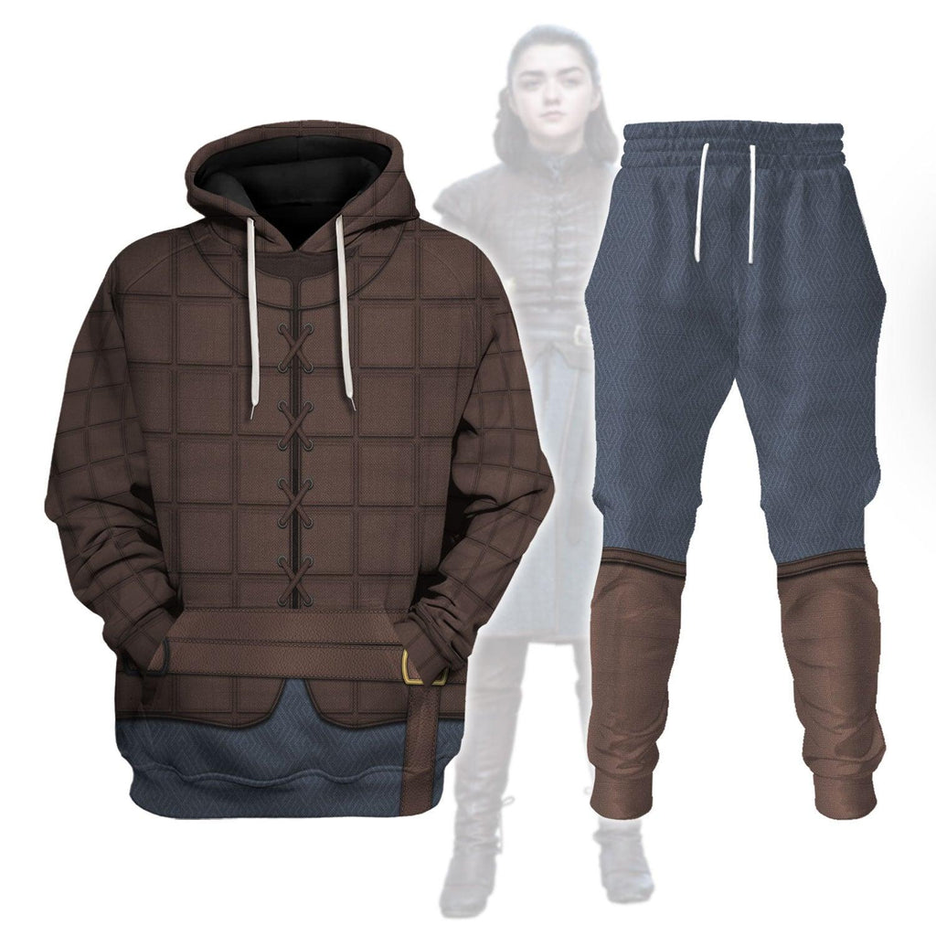 Arya Stark Outfit iconic Custom Apparel - Gearhomie.com