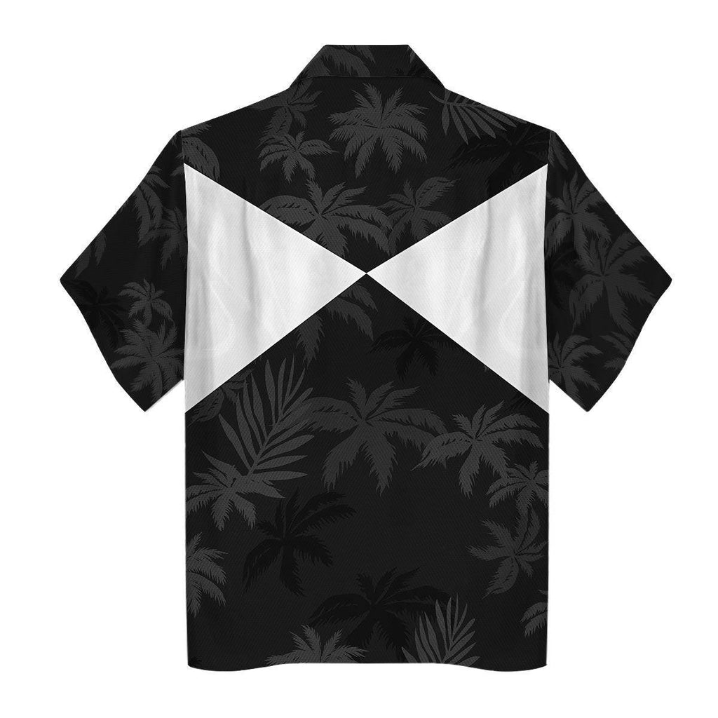 Black Ranger x Tommy Vercetti Hawaiian Shirt & Beach Shorts - Gearhomie.com