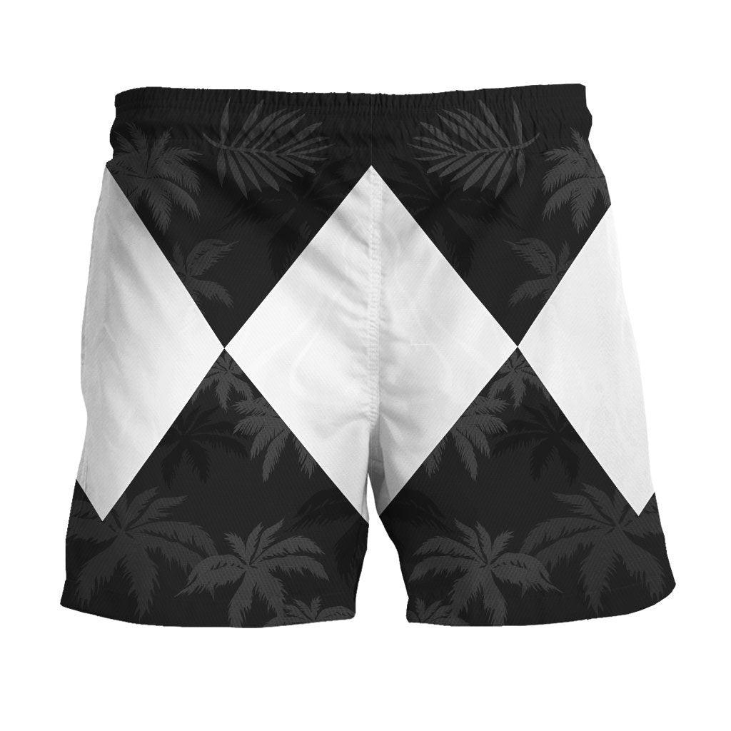 Black Ranger x Tommy Vercetti Hawaiian Shirt & Beach Shorts - Gearhomie.com