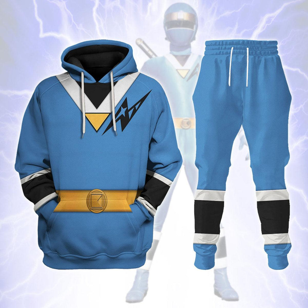 Blue Cestro Ranger Hoodies Sweatshirt T-shirt Hawaiian Sweatpants - Gearhomie.com