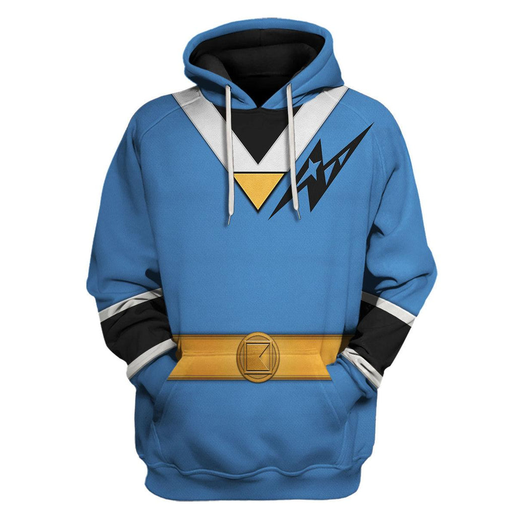 Blue Cestro Ranger Hoodies Sweatshirt T-shirt Hawaiian Sweatpants - Gearhomie.com