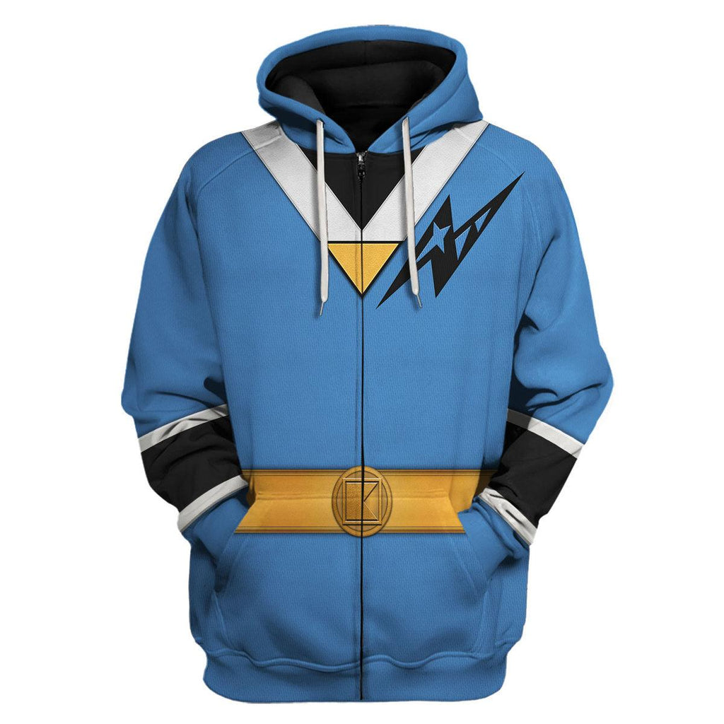 Blue Cestro Ranger Hoodies Sweatshirt T-shirt Hawaiian Sweatpants - Gearhomie.com