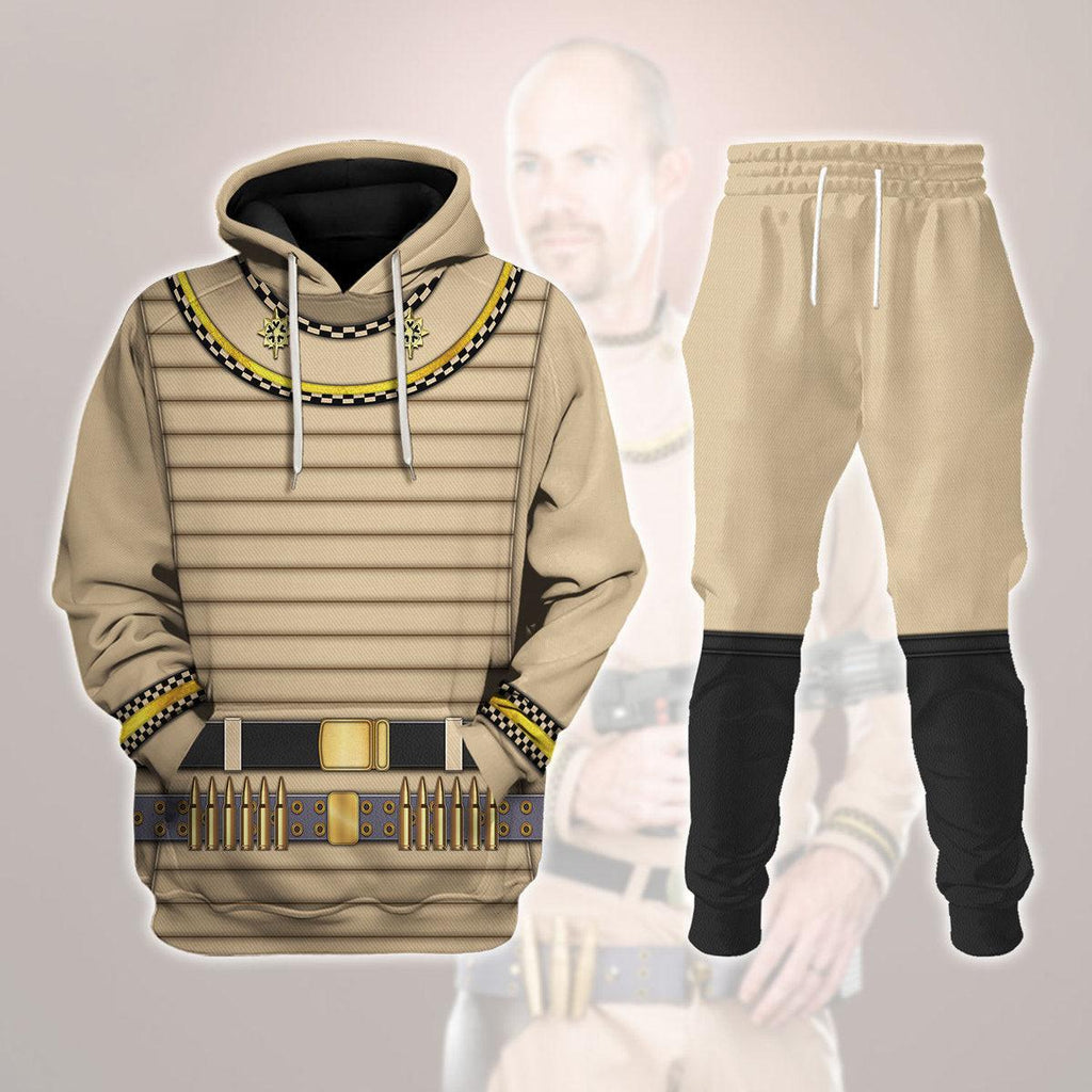 BSG Colonial Warrior Uniform T-shirt Hoodie Sweatpants Apparel - Gearhomie.com