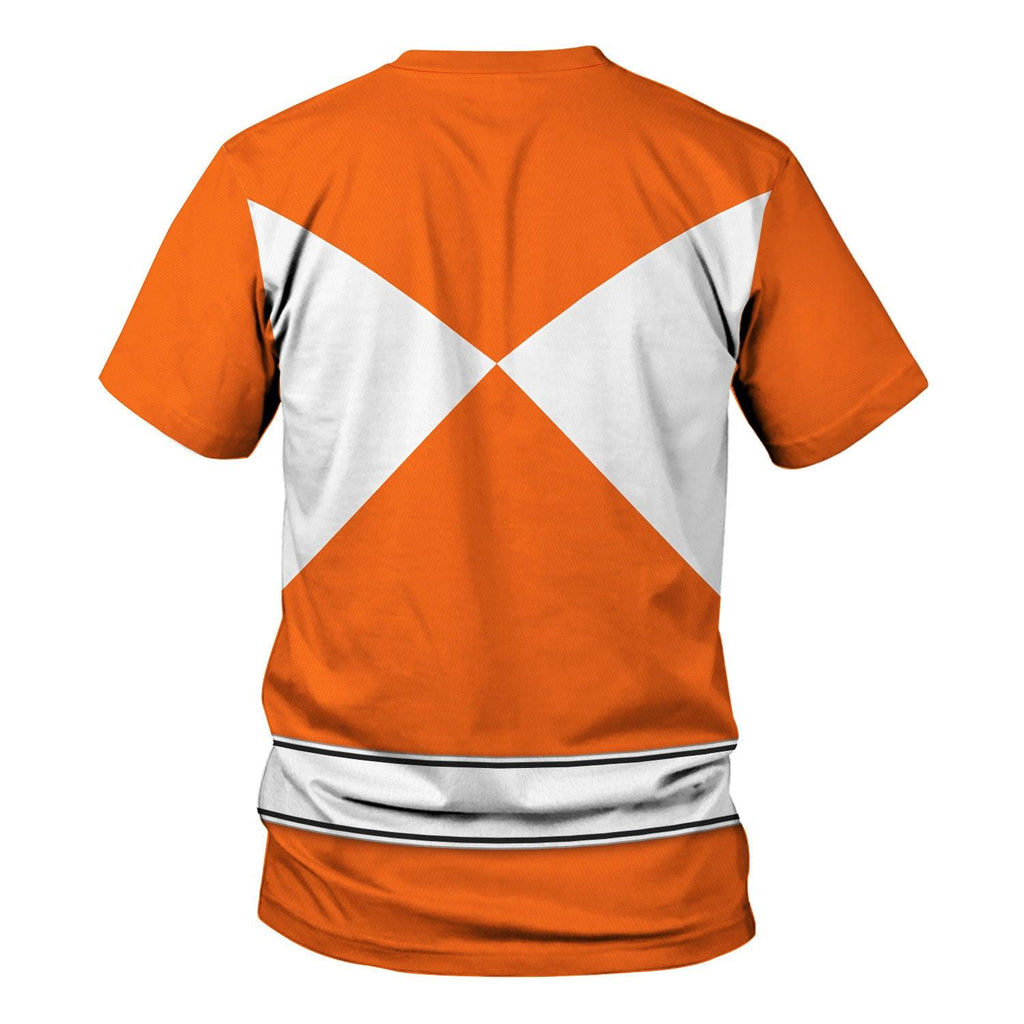 Bulk and Skull Orange Ranger Hoodies Sweatshirt T-shirt Hawaiian Sweatpants - Gearhomie.com