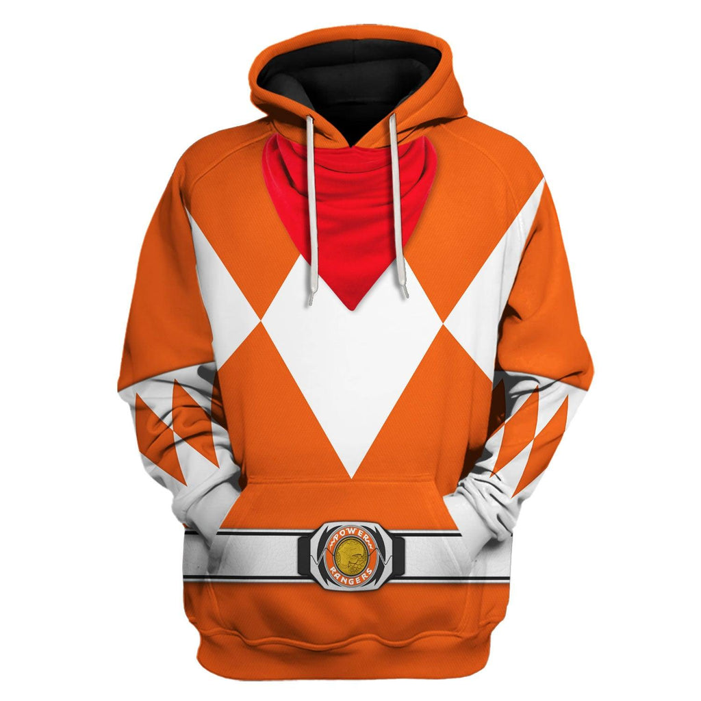 Bulk and Skull Orange Ranger Hoodies Sweatshirt T-shirt Hawaiian Sweatpants - Gearhomie.com