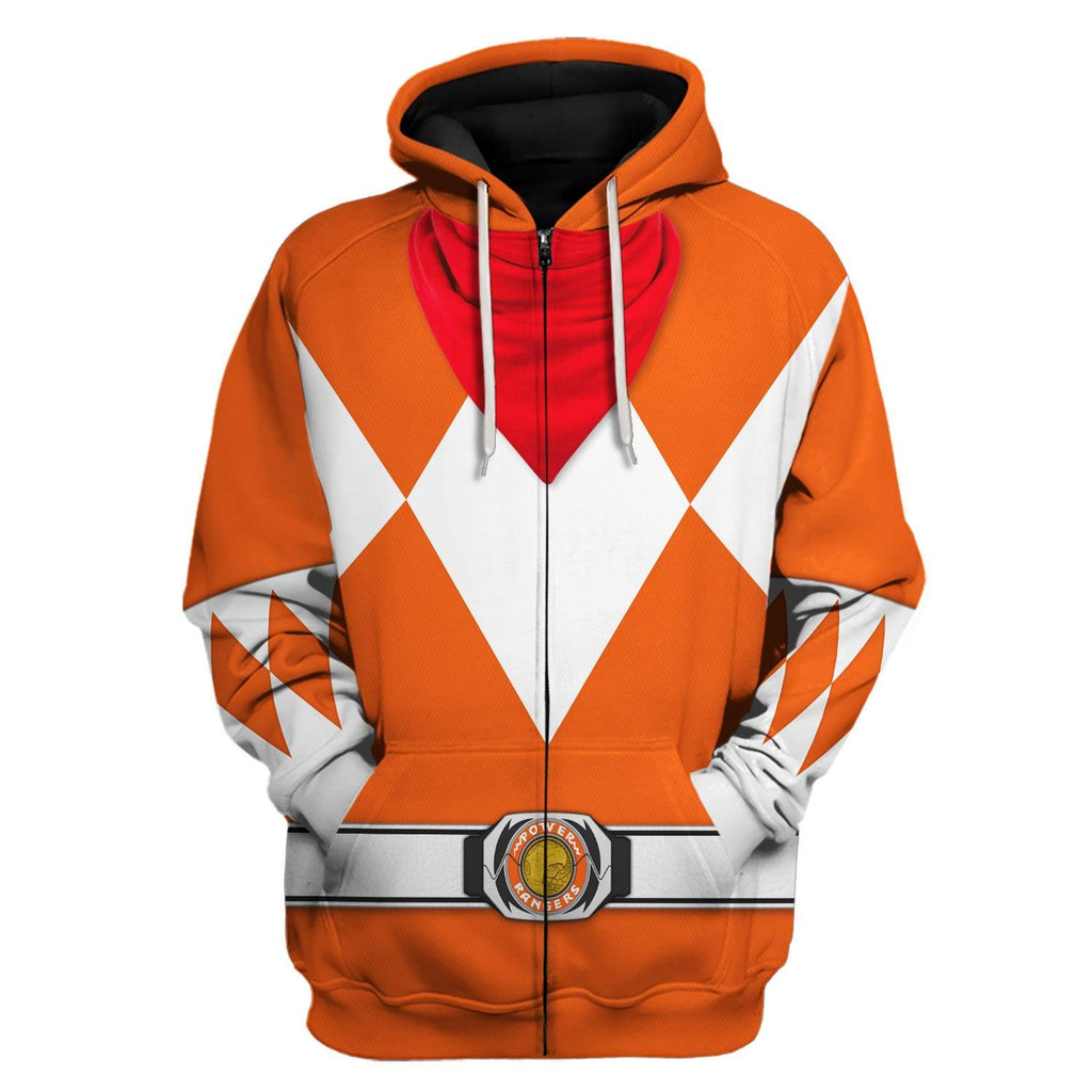 Bulk and Skull Orange Ranger Hoodies Sweatshirt T-shirt Hawaiian Sweatpants - Gearhomie.com