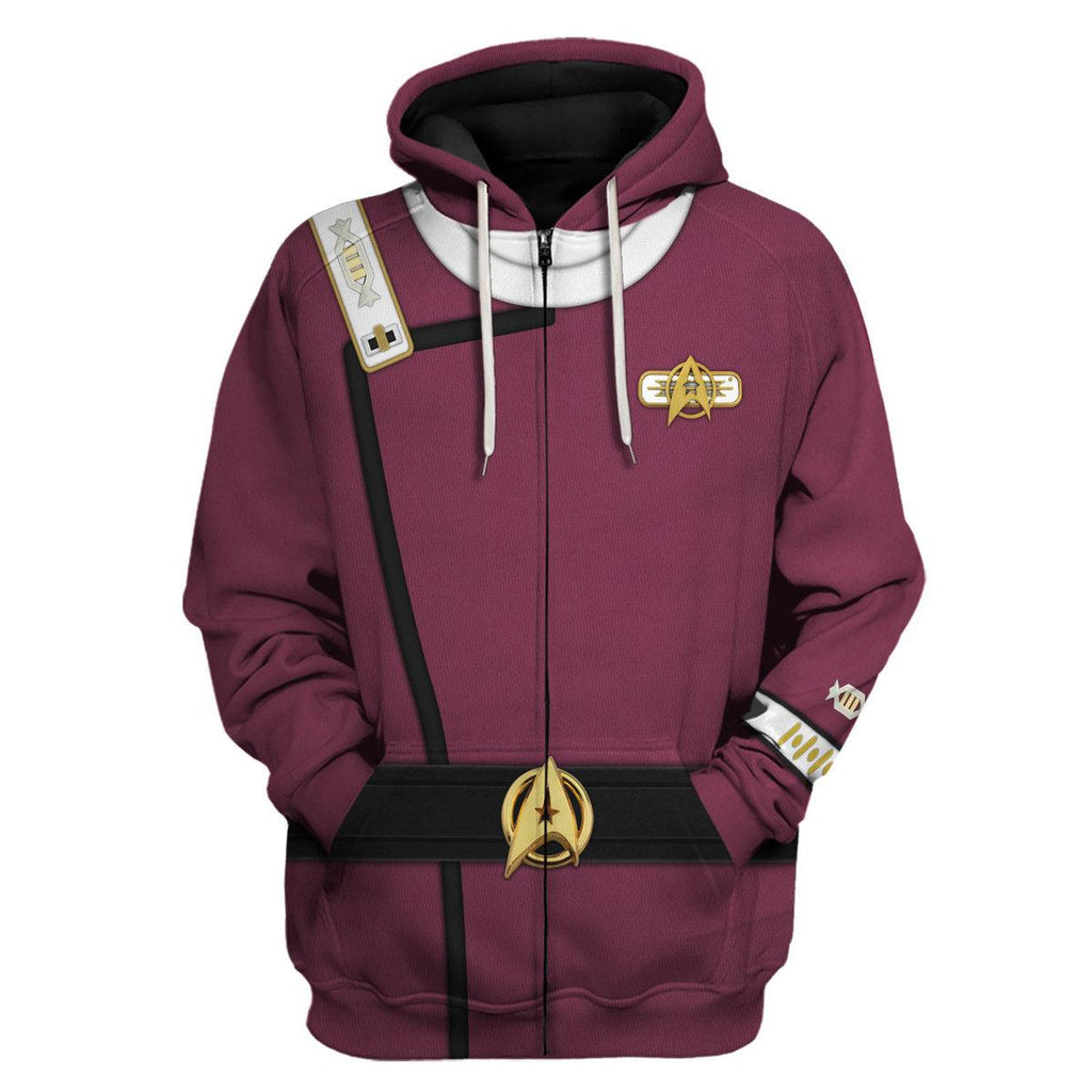 Captain Spock Costume Hoodie Sweatshirt T-Shirt Sweatpants Apparel - Gearhomie.com