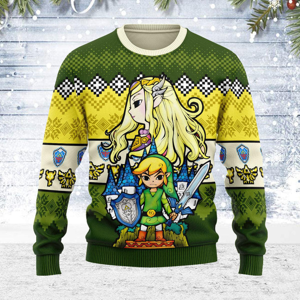 Christmas Sweater Art from The Wind Waker 02 - Gearhomie.com