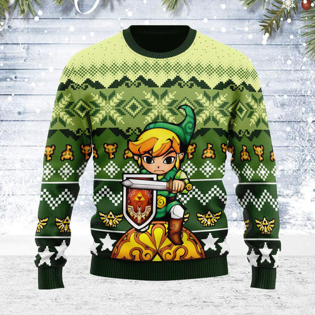 Christmas Sweater Art from The Wind Waker 03 - Gearhomie.com