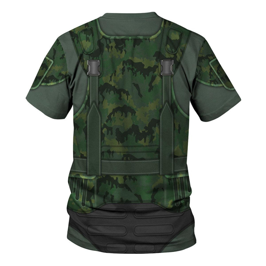 Colonial Marine Uniform Character Costume T-shirt Hoodie Sweatpants Apparel - Gearhomie.com