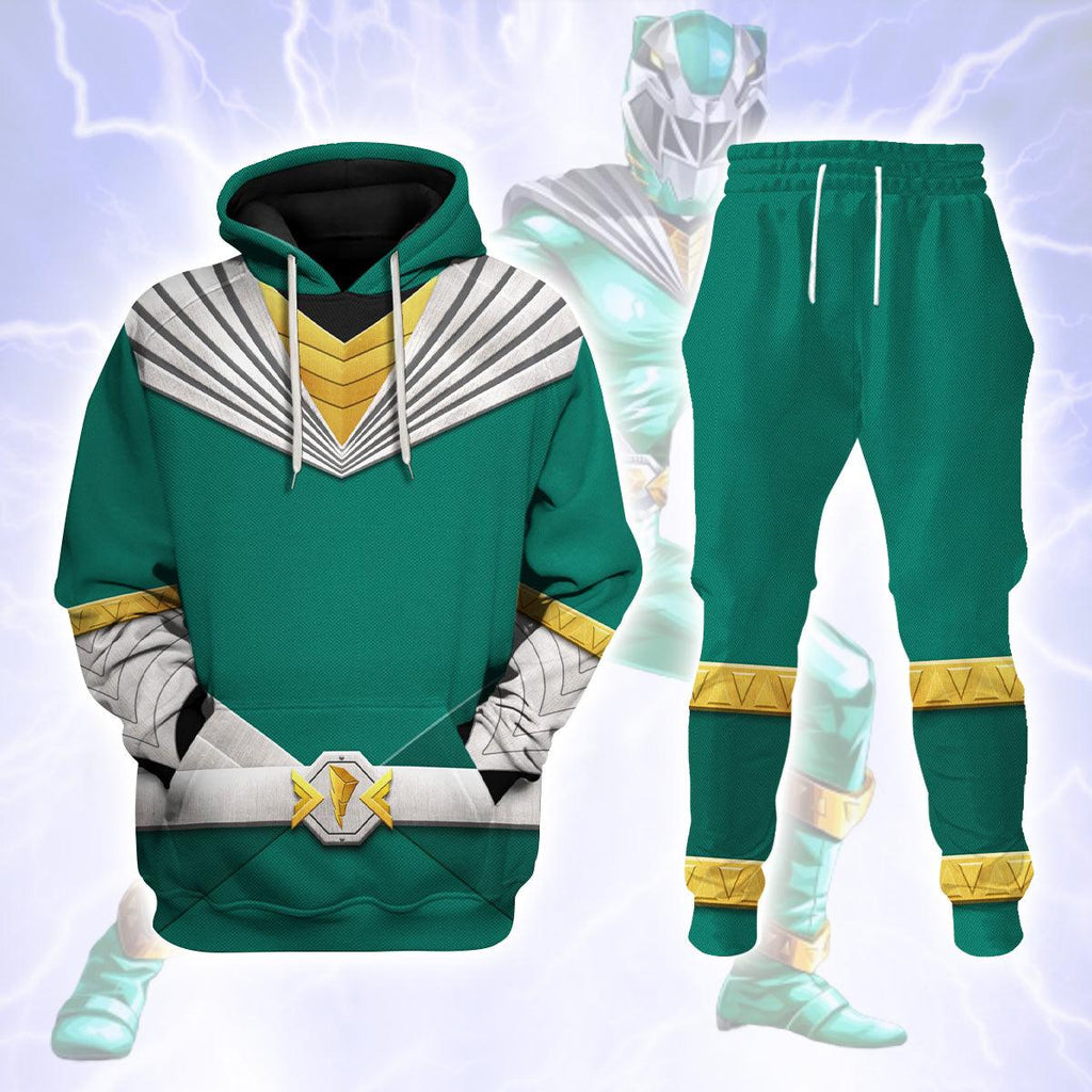 Cosmic Fury Green Ranger Hoodies Sweatshirt T-shirt ZipHoodies Sweatpants - Gearhomie.com