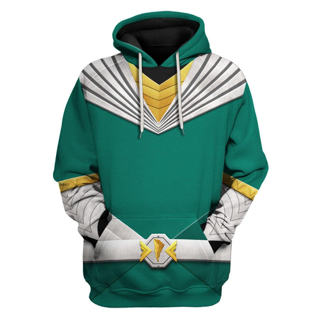 Cosmic Fury Green Ranger Hoodies Sweatshirt T-shirt ZipHoodies Sweatpants - Gearhomie.com