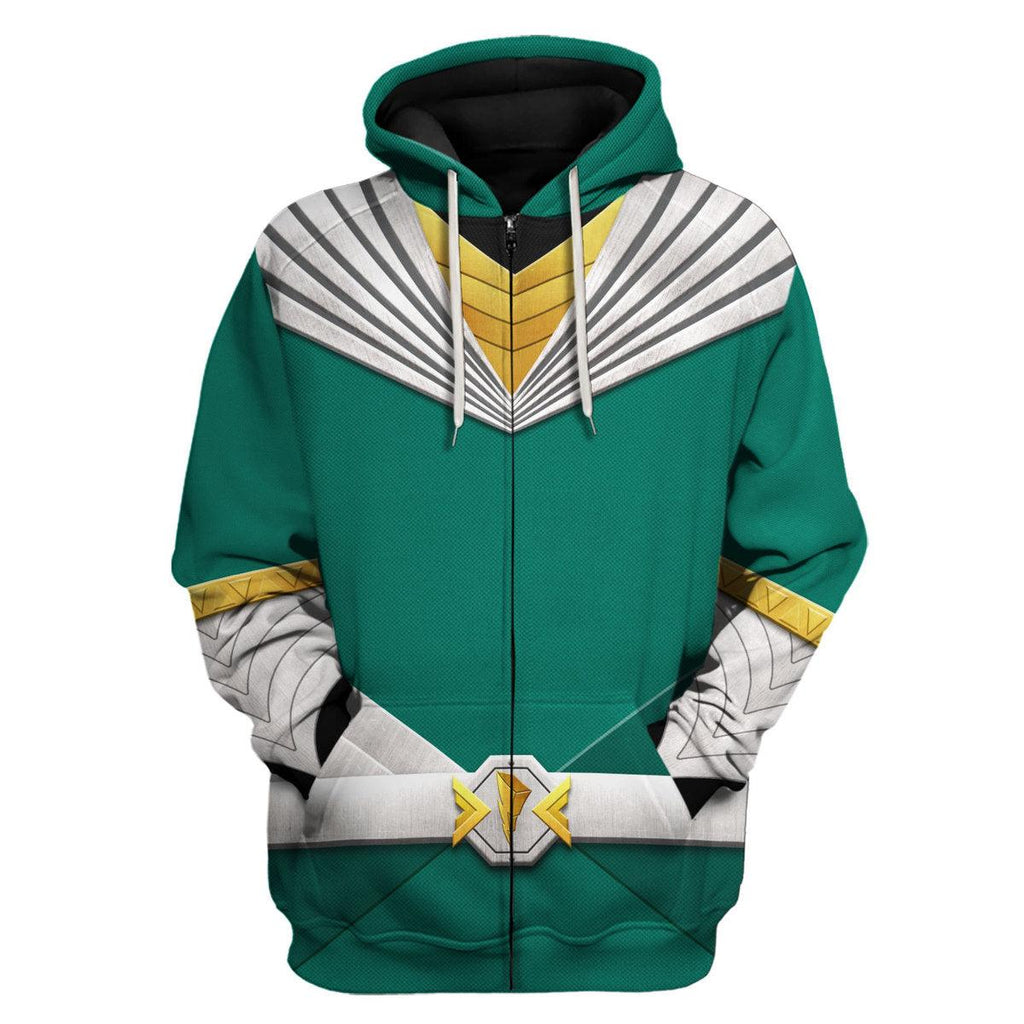 Cosmic Fury Green Ranger Hoodies Sweatshirt T-shirt ZipHoodies Sweatpants - Gearhomie.com