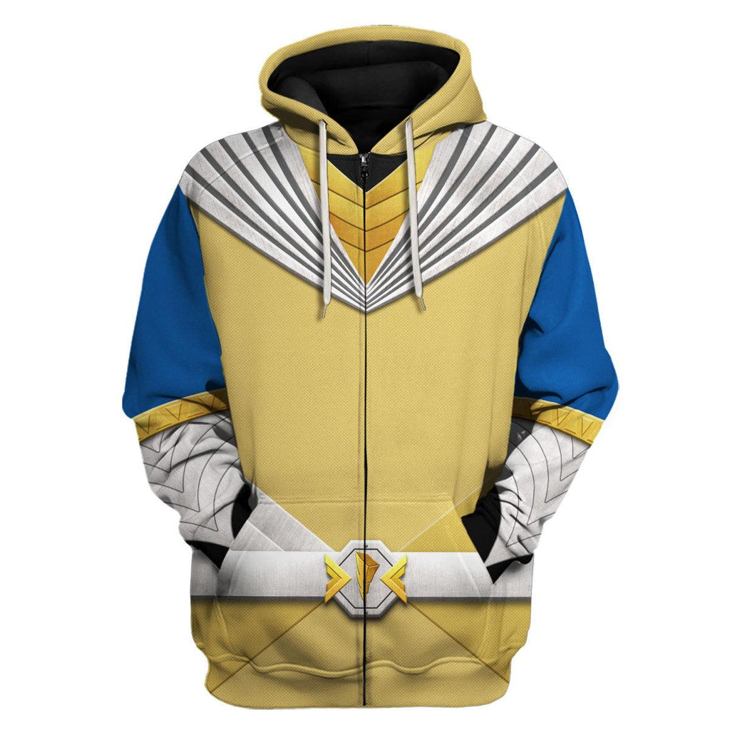 Cosmic Fury Yellow Ranger Hoodies Sweatshirt T-shirt ZipHoodies Sweatpants - Gearhomie.com