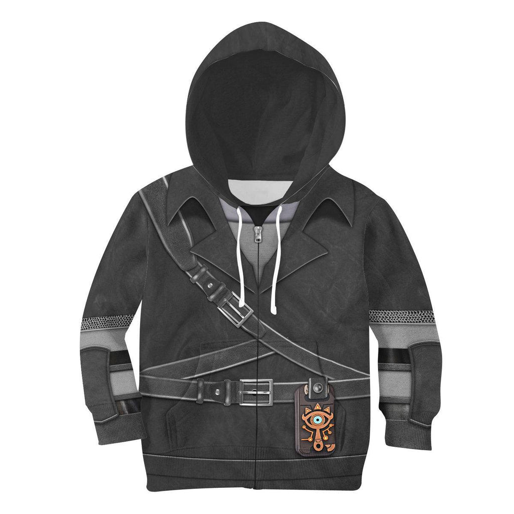 Dark Link Attire Kid Tops Hoodie Sweatshirt T-Shirt - Gearhomie.com