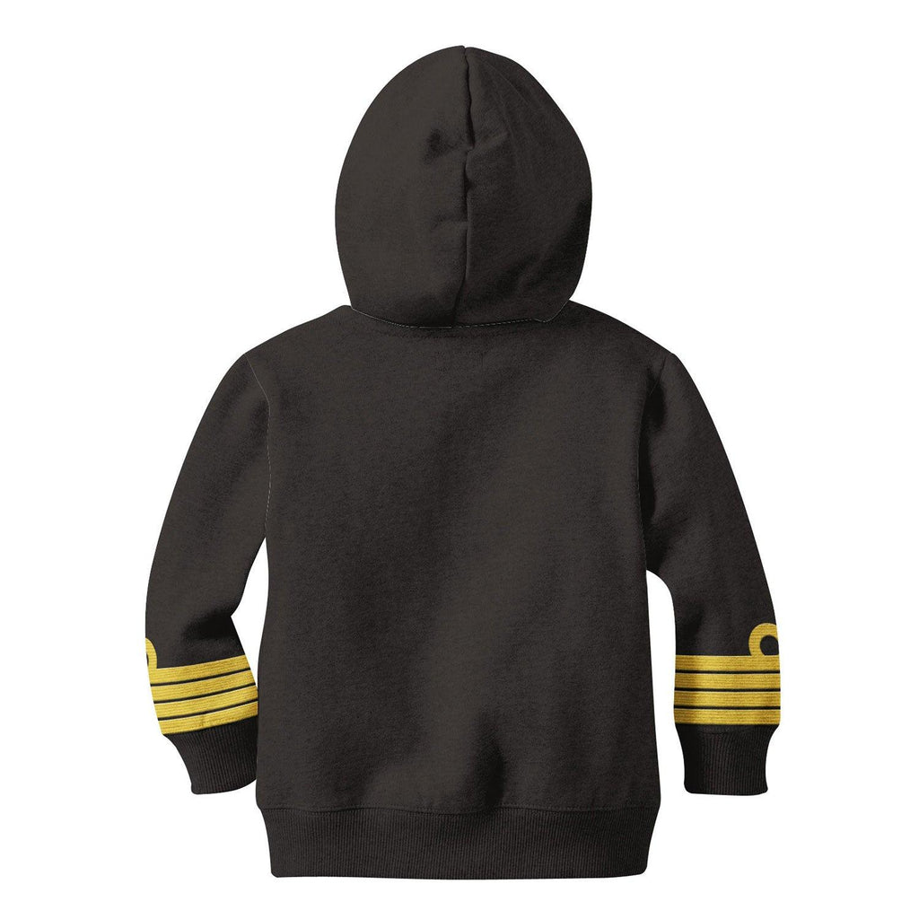 Edward John Smith Costume Cosplay Kid Hoodie Sweatshirt T-Shirt - Gearhomie.com