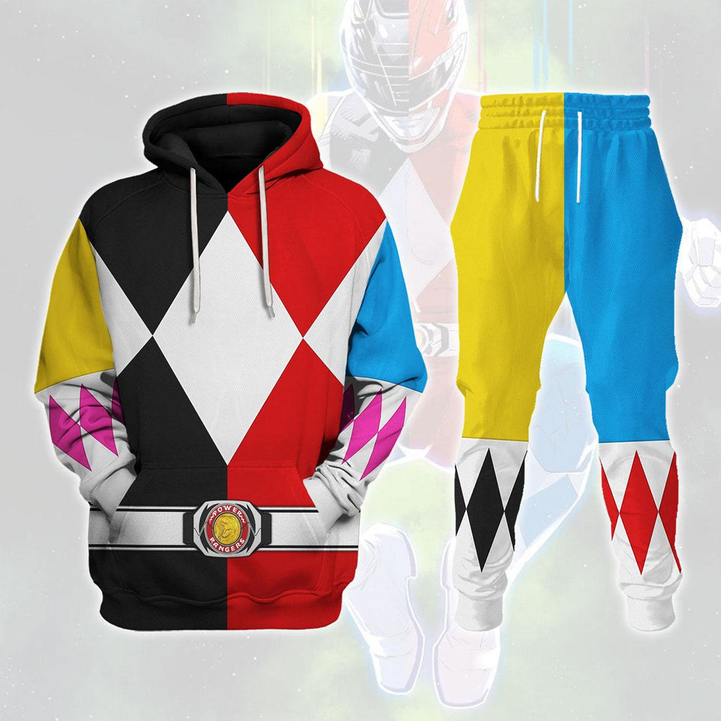 Every Current Mighty Morphin Team Hoodies Sweatshirt T-shirt Hawaiian Sweatpants - Gearhomie.com