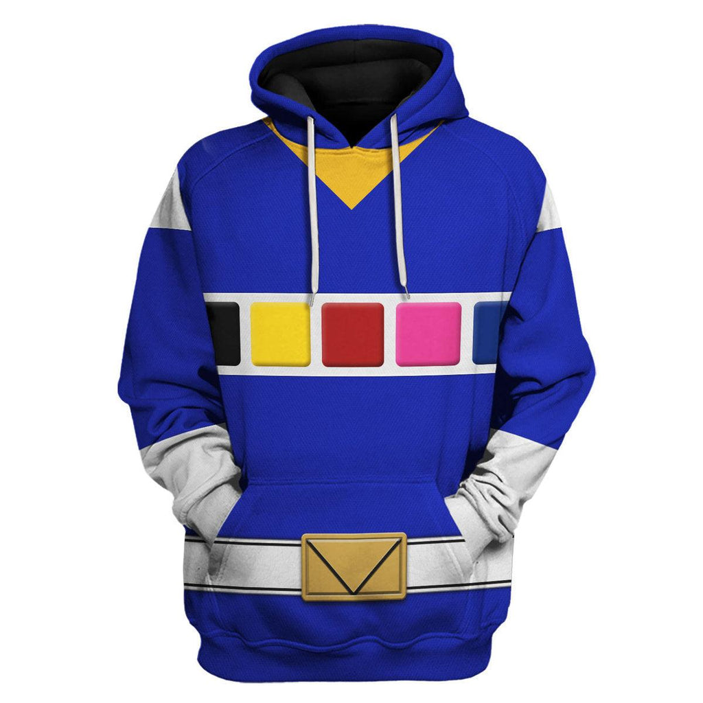 Gearhomie Blue Space Ranger Hoodies Sweatshirt T-shirt Hawaiian Tracksuit - Gearhomie.com