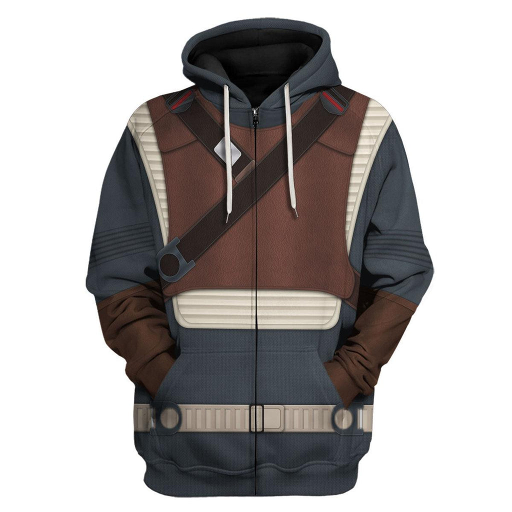 Gearhomie Cal Kestis's Jedi Costume Hoodie Sweatshirt T-Shirt Sweatpants - Gearhomie.com