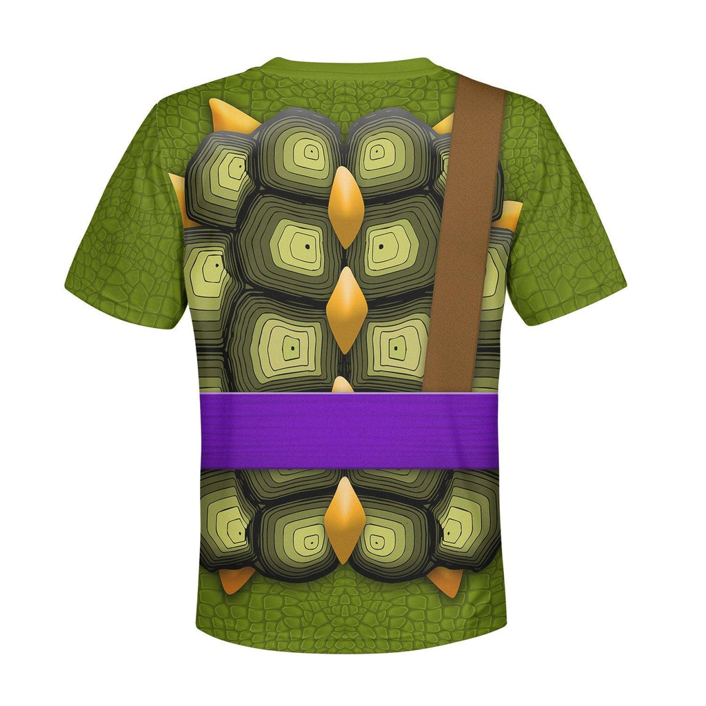 Gearhomie Donatello Costume Cosplay Kid Hoodie Sweatshirt T-Shirt - Gearhomie.com