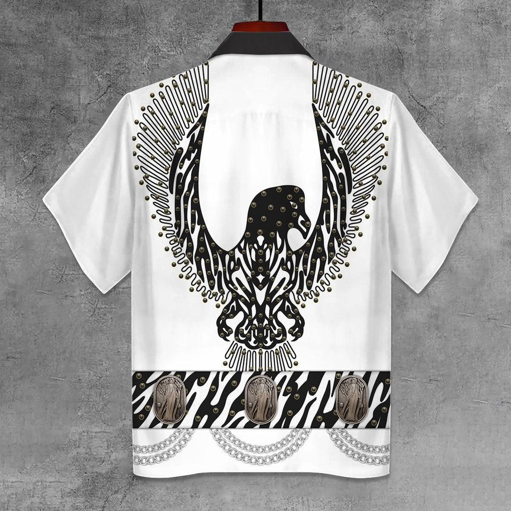 Gearhomie Elvis Black Phoenix Unisex Hawaii Shirt - Gearhomie.com