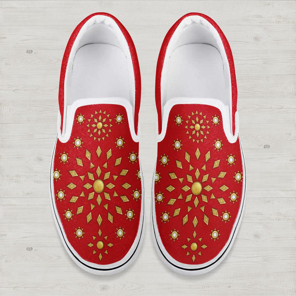 Gearhomie Elvis Burning Love Slip On Shoes - Gearhomie.com