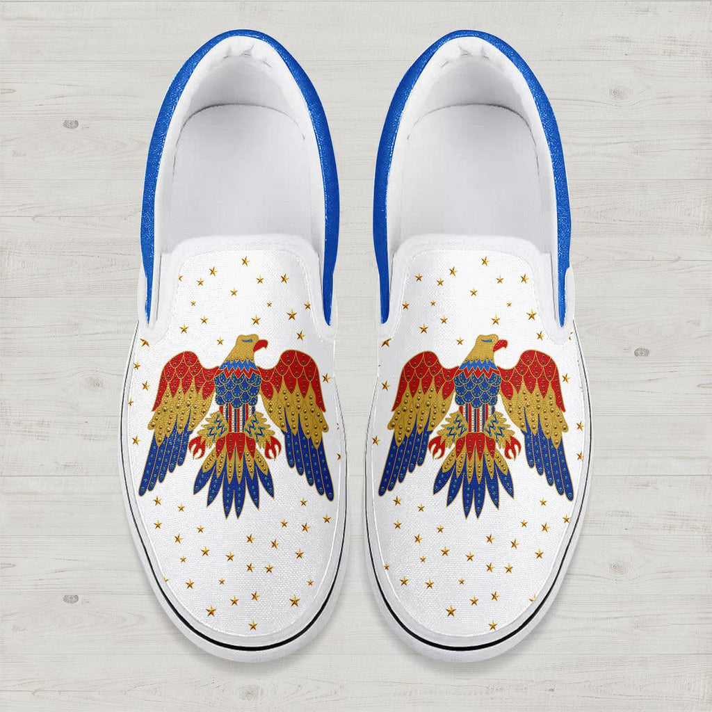 Gearhomie Elvis Eagle Slip On Shoes - Gearhomie.com