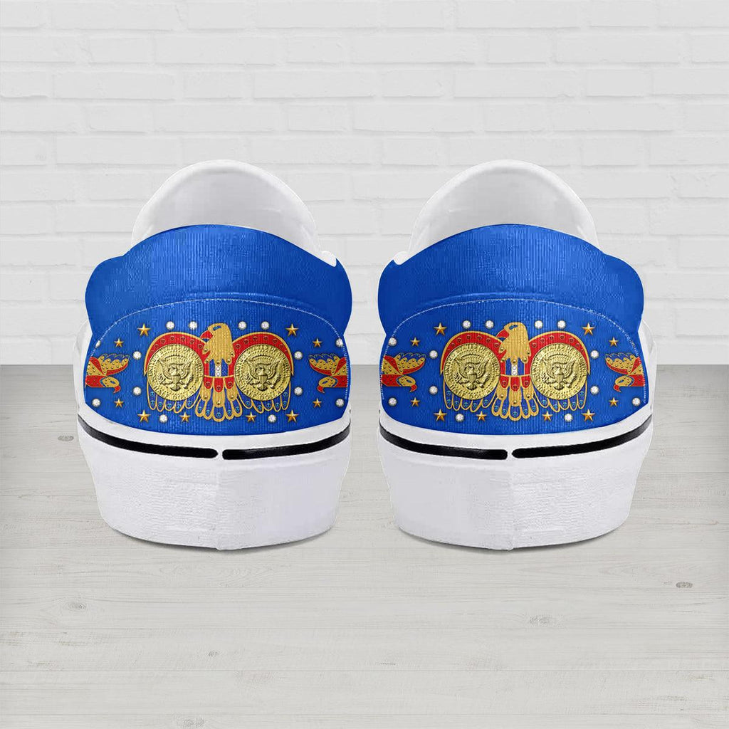 Gearhomie Elvis Eagle Slip On Shoes - Gearhomie.com