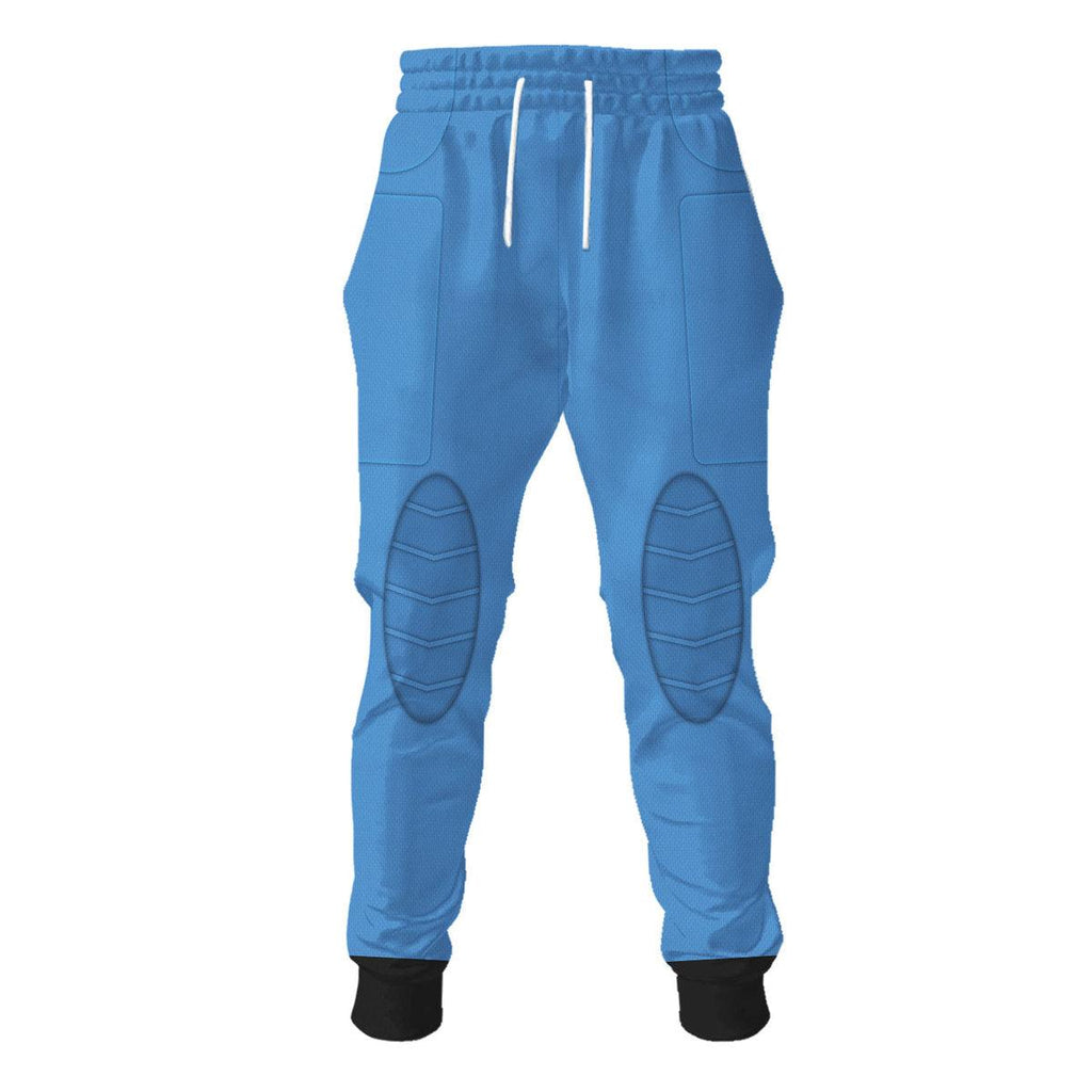 Gearhomie Fallout 4 FO Nate Vault 111 Blue Uniform Hoodie Sweatshirt T-Shirt Tracksuit - Gearhomie.com