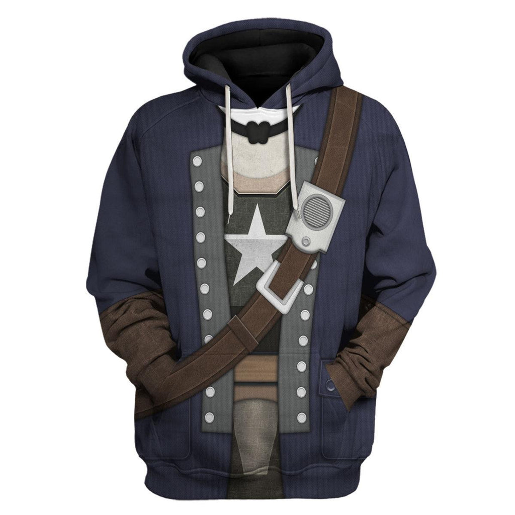 Gearhomie Fallout Minuteman Outfit Hoodie Sweatshirt T-Shirt Tracksuit - Gearhomie.com