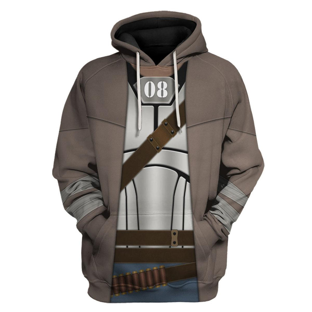 Gearhomie Fallout NCR Ranger Combat Armor Hoodie Sweatshirt T-Shirt Tracksuit - Gearhomie.com