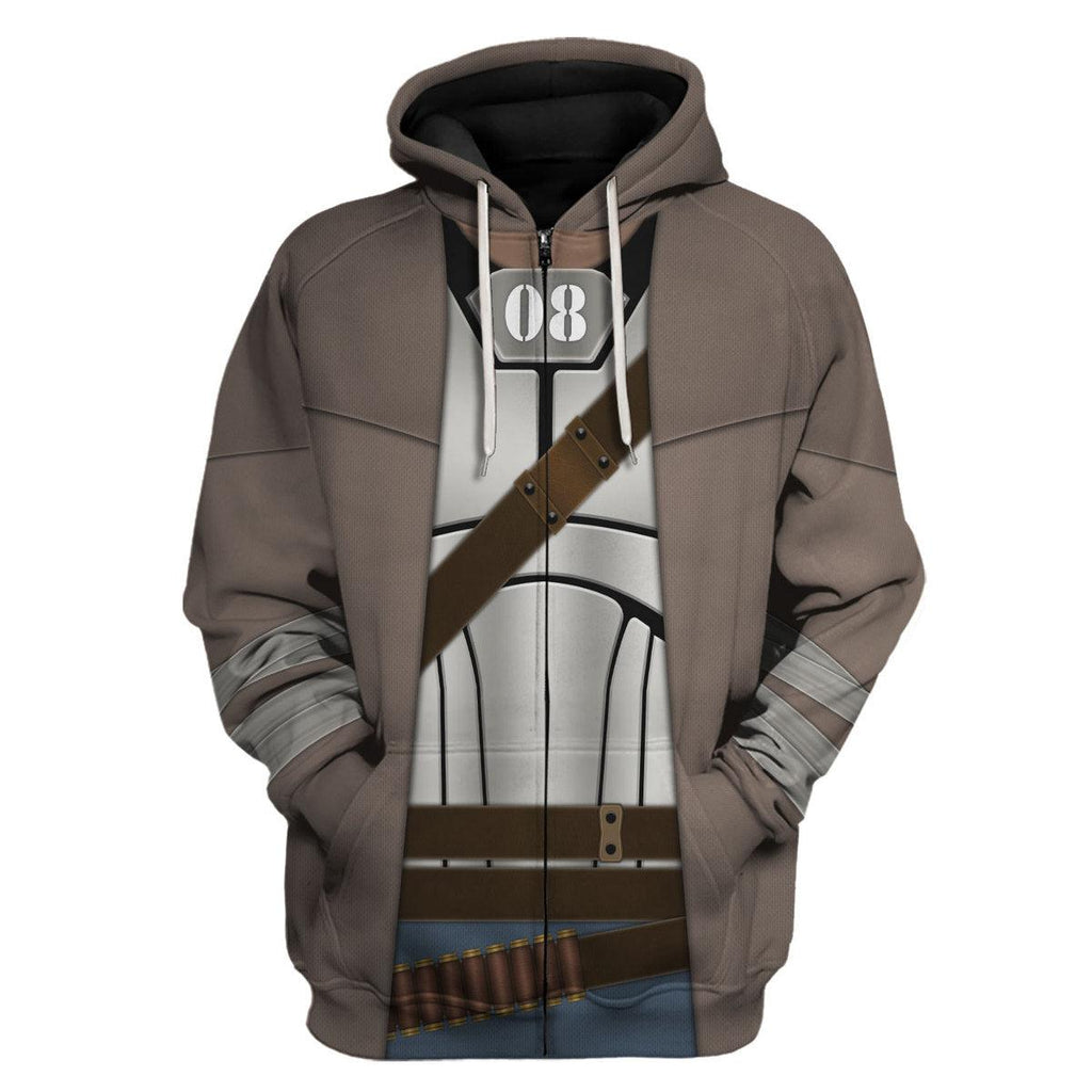 Gearhomie Fallout NCR Ranger Combat Armor Hoodie Sweatshirt T-Shirt Tracksuit - Gearhomie.com