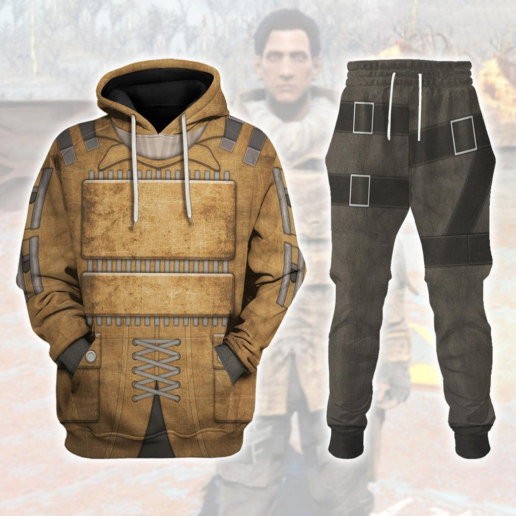 Gearhomie Fallout Railroad Armored Coat Hoodie Sweatshirt T-Shirt Tracksuit - Gearhomie.com