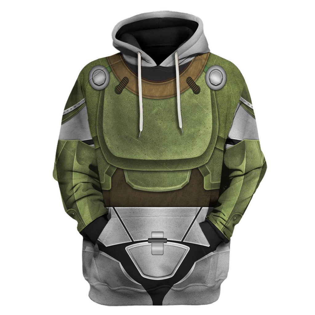 Gearhomie Fallout T-51b Power Armor Hoodie Sweatshirt T-Shirt Tracksuit - Gearhomie.com