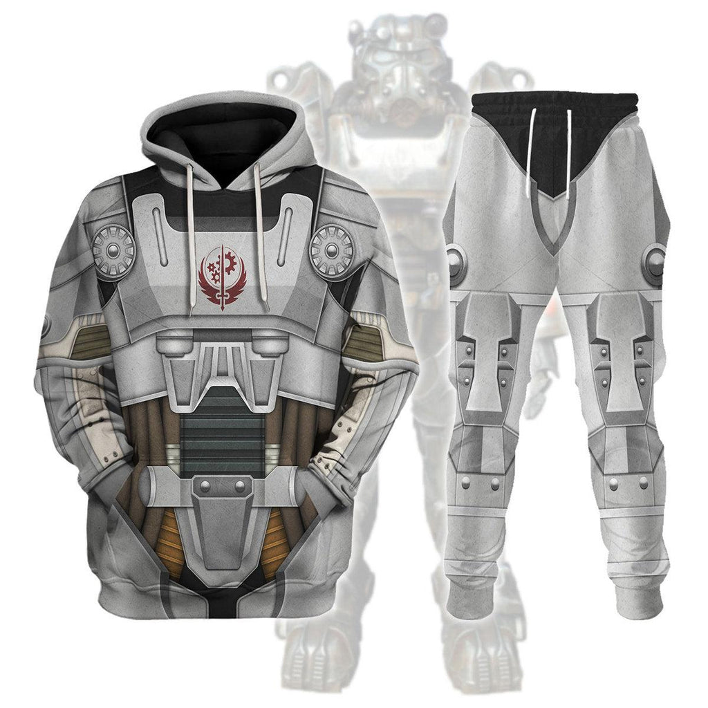 Gearhomie Fallout T-60 Power Armor TV Series Hoodie Sweatshirt T-Shirt Tracksuit - Gearhomie.com