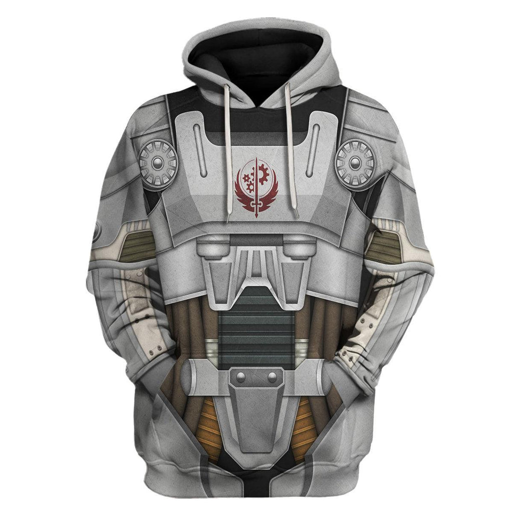 Gearhomie Fallout T-60 Power Armor TV Series Hoodie Sweatshirt T-Shirt Tracksuit - Gearhomie.com