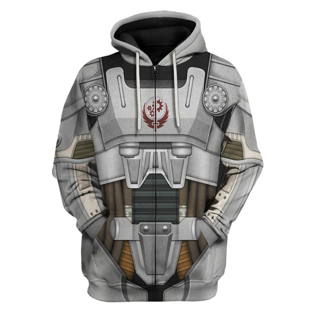 Gearhomie Fallout T-60 Power Armor TV Series Hoodie Sweatshirt T-Shirt Tracksuit - Gearhomie.com