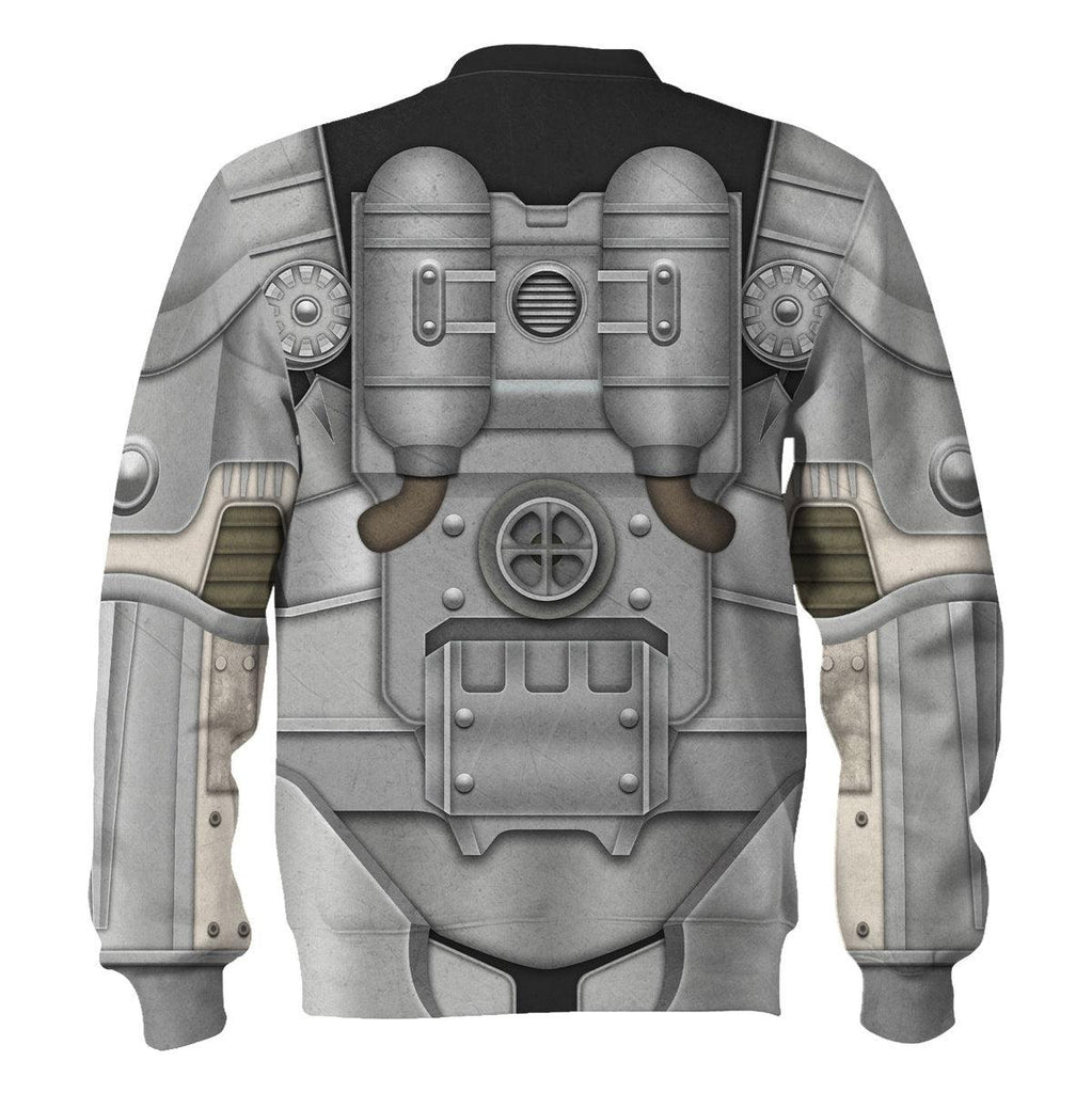 Gearhomie Fallout T-60 Power Armor TV Series Hoodie Sweatshirt T-Shirt Tracksuit - Gearhomie.com