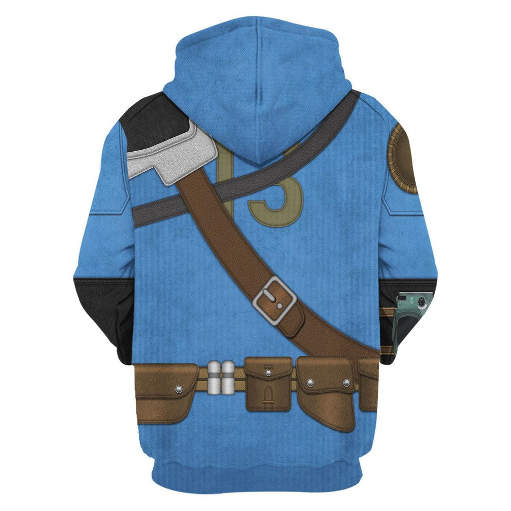 Gearhomie Fallout Vault 13 Tracksuit Hoodie Sweatshirt T-Shirt Tracksuit - Gearhomie.com