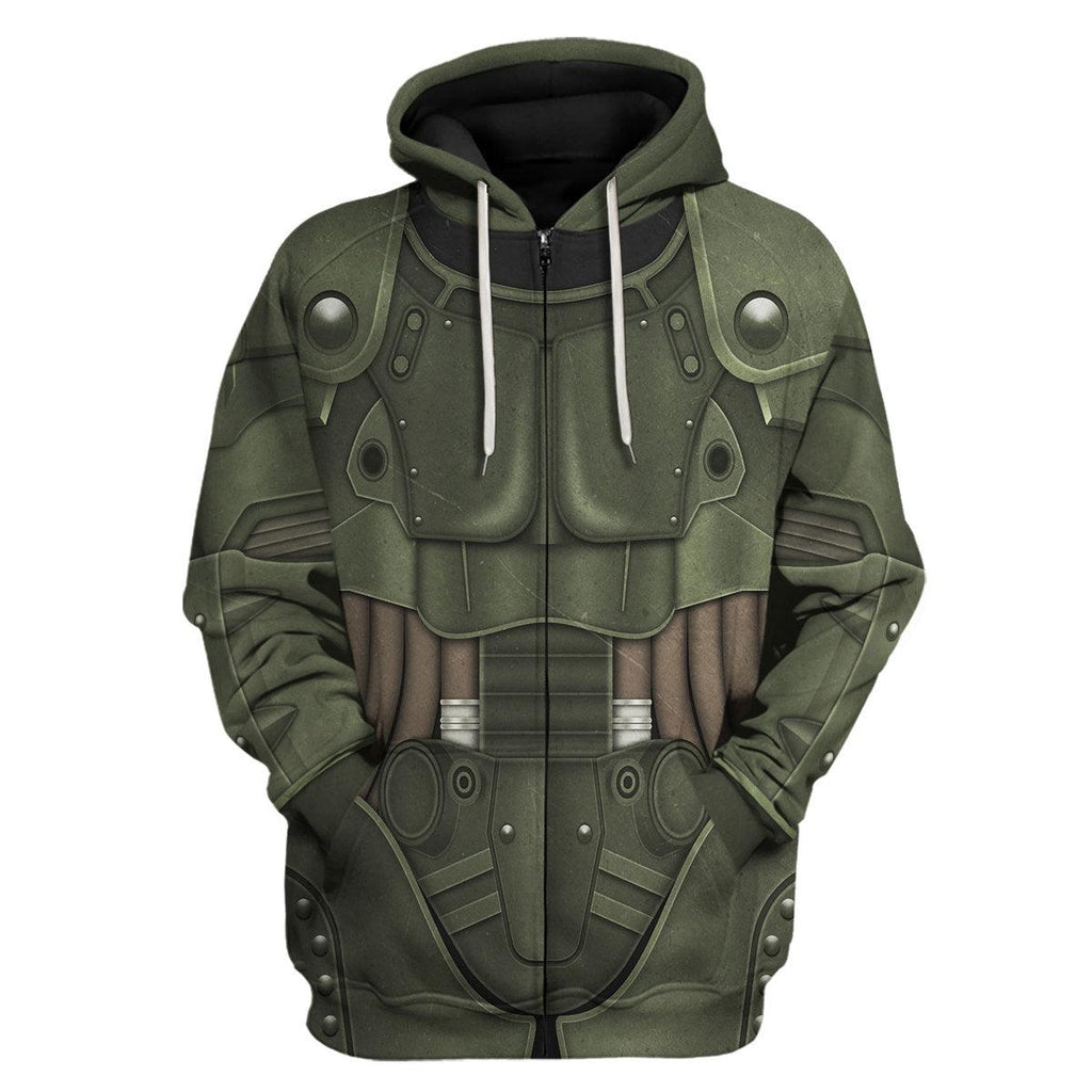 Gearhomie Fallout X-01 Power Armor Hoodie Sweatshirt T-Shirt Tracksuit - Gearhomie.com