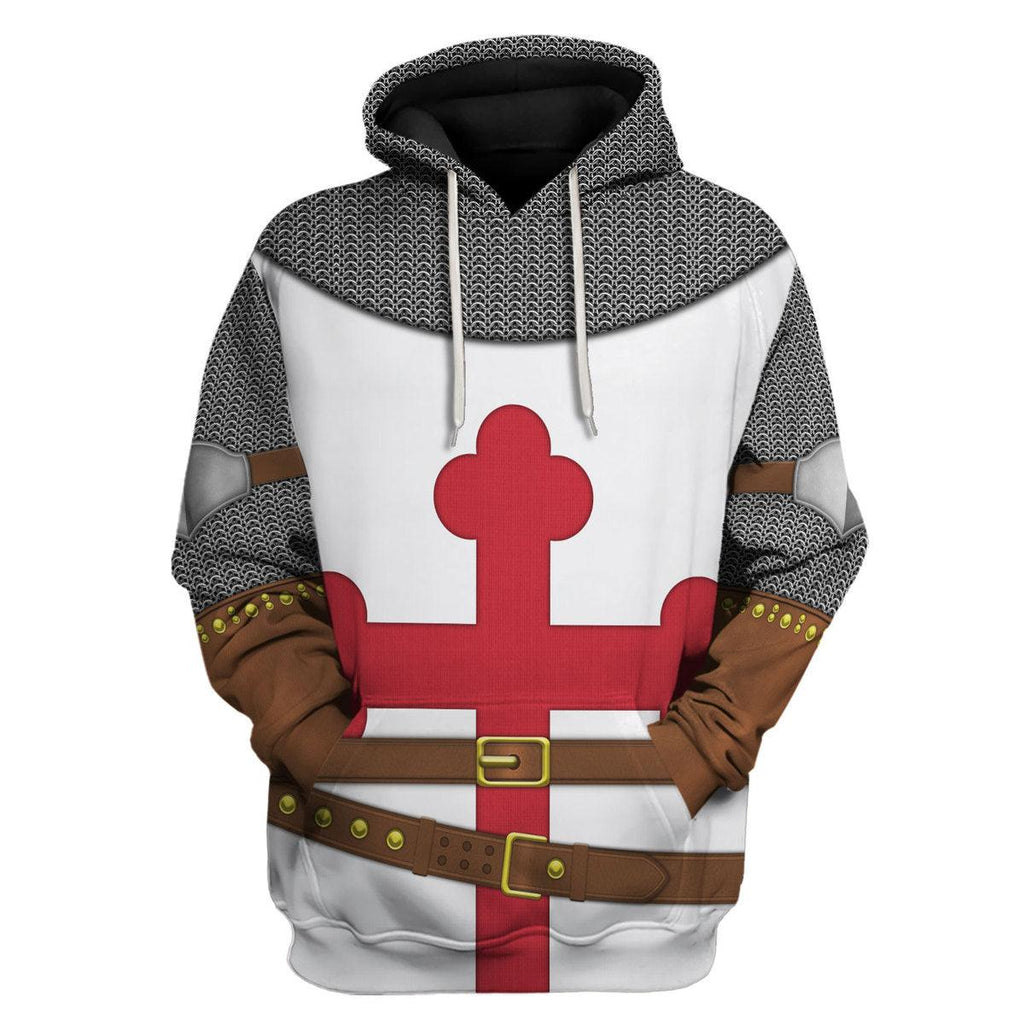 Gearhomie Galahad Knight Costume Hoodie Sweatshirt T-Shirt Tracksuit - Gearhomie.com