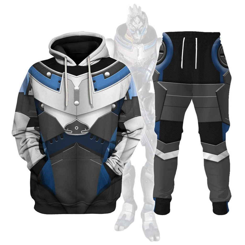 Gearhomie Garrus Vakarian Hoodie Sweatshirt T-shirt Sweatpants Outfit Cosplay Costumes - Gearhomie.com