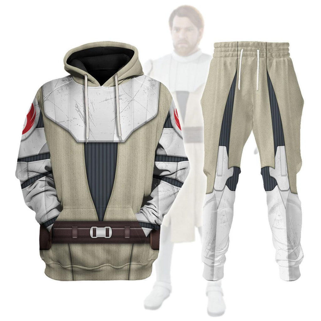 Gearhomie General Kenobi Costume Hoodie Sweatshirt T-Shirt Sweatpants - Gearhomie.com