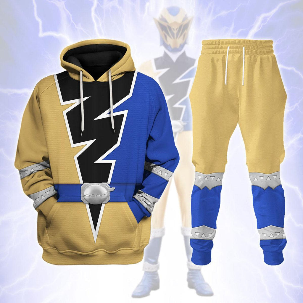 Gearhomie Gold Jiro Momotani Ranger Dino Fury Hoodies Sweatshirt T-Shirt Zip Hoodies Sweatpants - Gearhomie.com