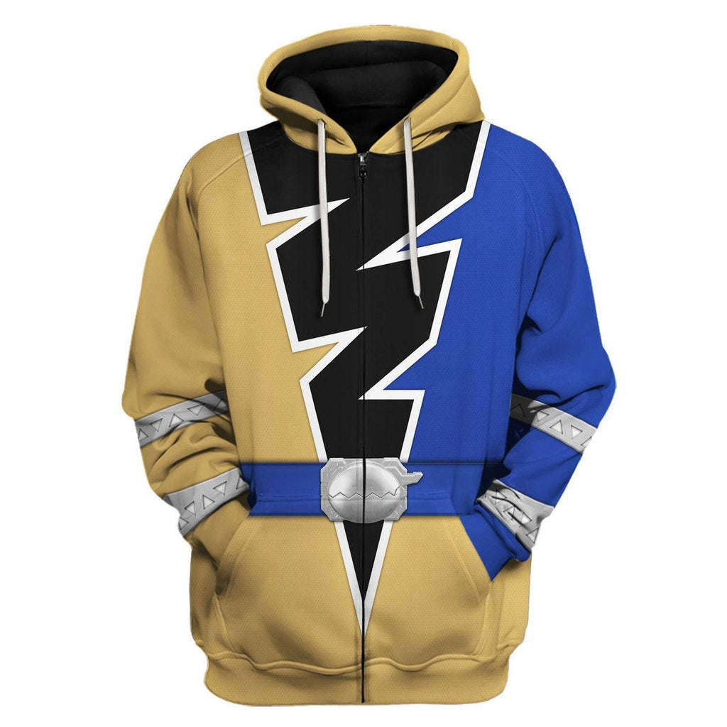 Gearhomie Gold Jiro Momotani Ranger Dino Fury Hoodies Sweatshirt T-Shirt Zip Hoodies Sweatpants - Gearhomie.com