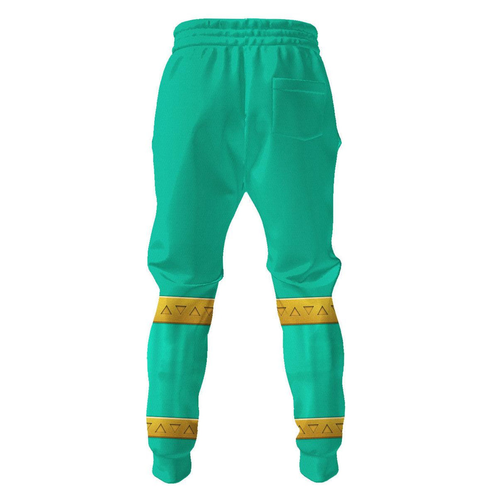 Gearhomie Green Izzy Garcia Ranger Dino Fury Hoodies Sweatshirt T-Shirt Zip Hoodies Sweatpants - Gearhomie.com