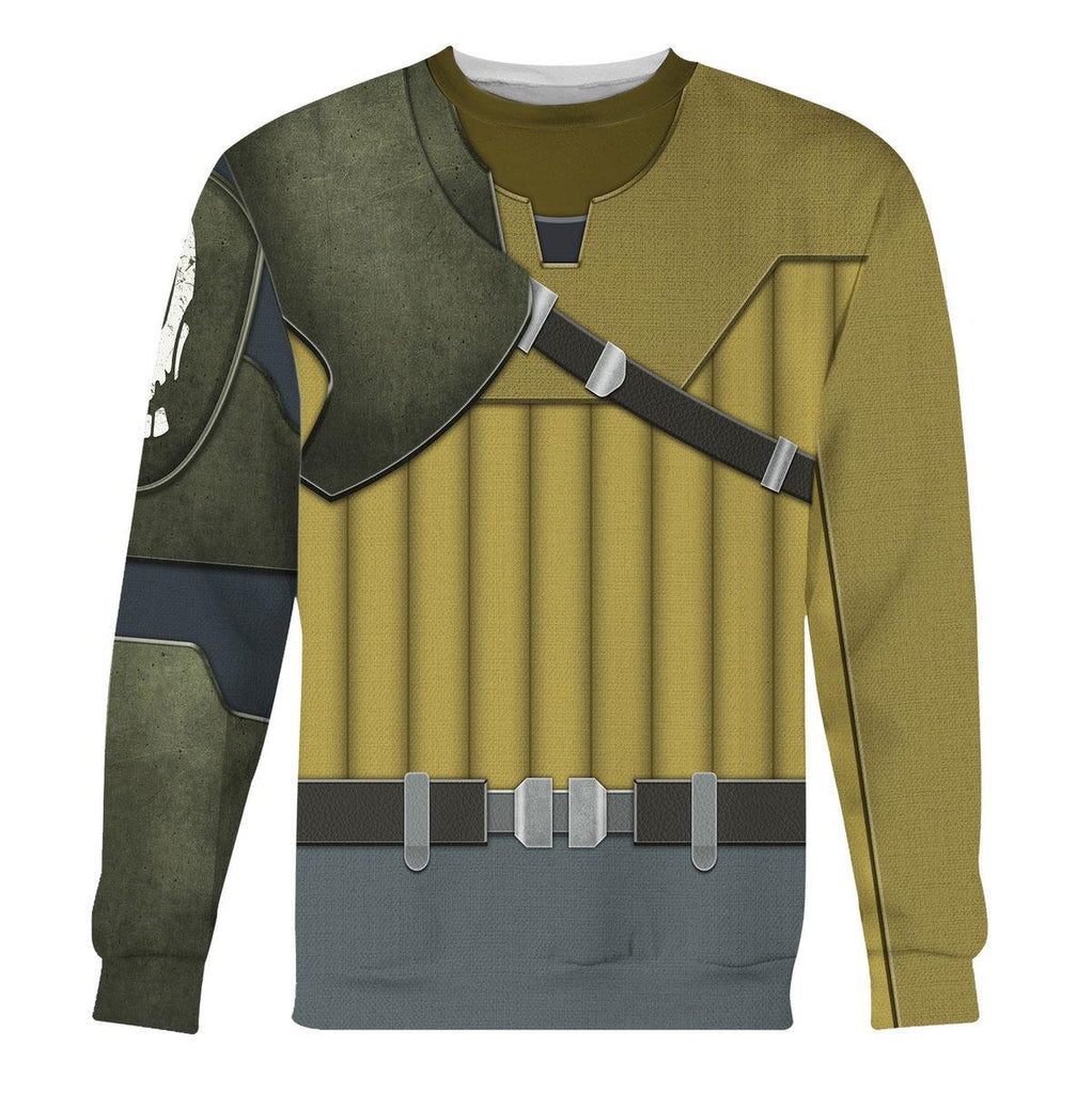 Gearhomie Kannan Jarrus Costume Hoodie Sweatshirt T-Shirt Sweatpants - Gearhomie.com