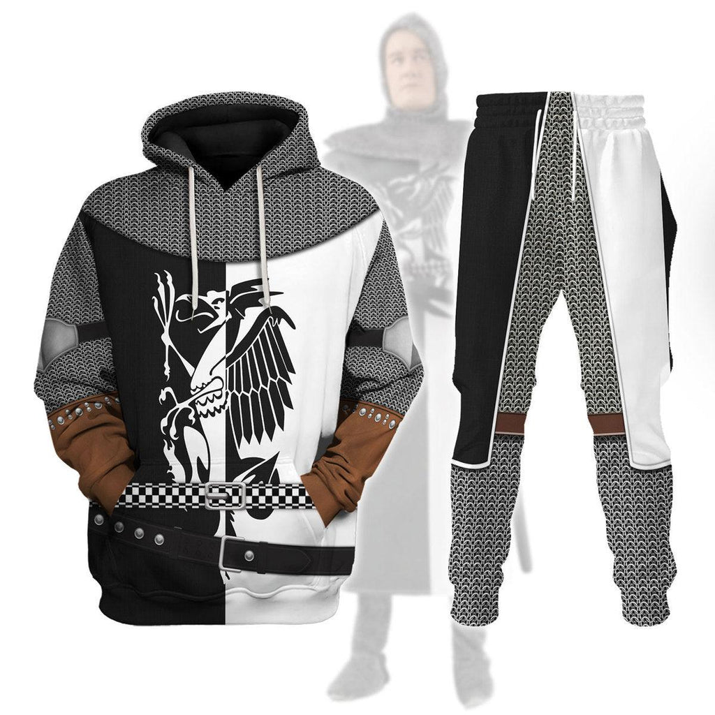 Gearhomie Lancelot Knight Costume Hoodie Sweatshirt T-Shirt Tracksuit - Gearhomie.com